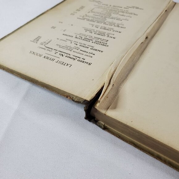Sacred Songs No. 1 By Ira D. Sankey James McGranahan Geo. C. Stebbins 1896 Hymna - Picture 4 of 10